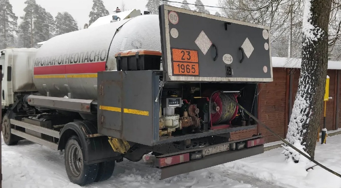 Заправка газом газгольдера зимой: почему может замерзнуть газ в системе. |  TD-NP.RU